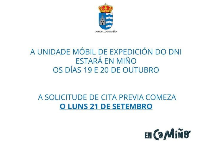 OFICINA MÓBIL DE EXPEDICIÓN DO DNI