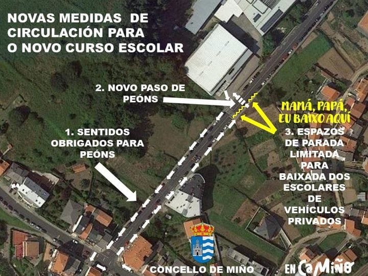 NUEVA ORDENACIÓN DE LA CIRCULACIÓN  EN RÚA MARISMAS