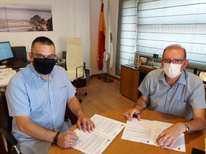 FIRMA DEL CONVENIO ANUAL CON LA AGRUPACIÓN LOCAL DE PROTECCIÓN CIVIL