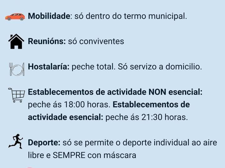 26-1-2021 NUEVAS RESTRICCIONES POR LA COVID-19