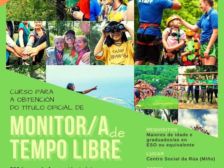 CURSO DE MONITORAJE DE TIEMPO LIBRE