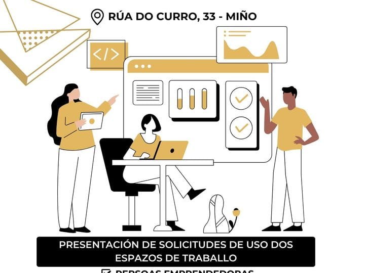 SOLICITUDES DE USO DO ESPAZO DE TRABALLO COWORKING CASA DO PESCADOR