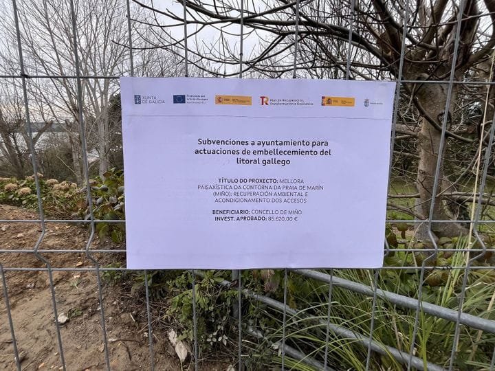 MELLORA PAIXASÍSTICA E AMBIENTAL NA PRAIA DE MARÍN