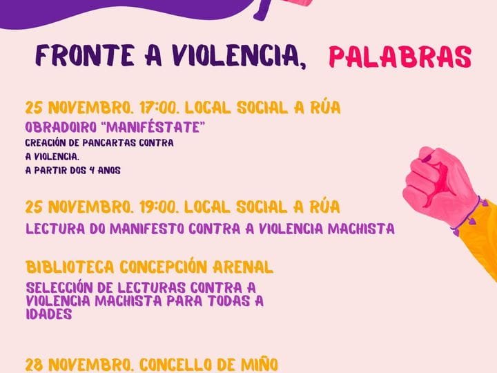25 DE NOVIEMBRE, DÍA INTERNACIONAL DE LA ELIMINACIÓN DE LA VIOLENCIA CONTRA LA MUJER