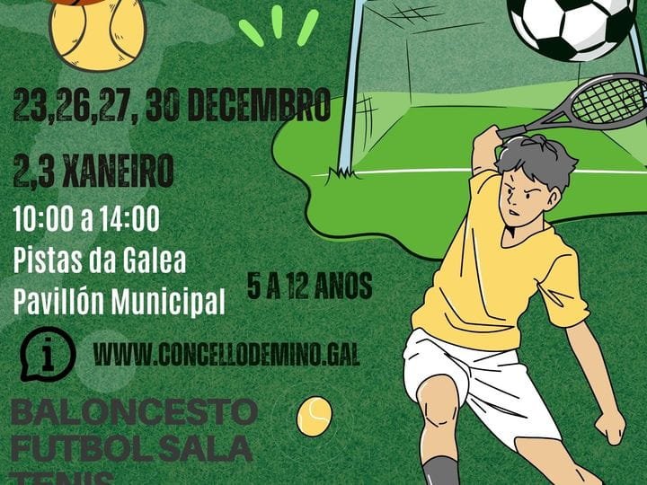 ACTIVIDAD DE MULTIDEPORTE DE NAVIDAD