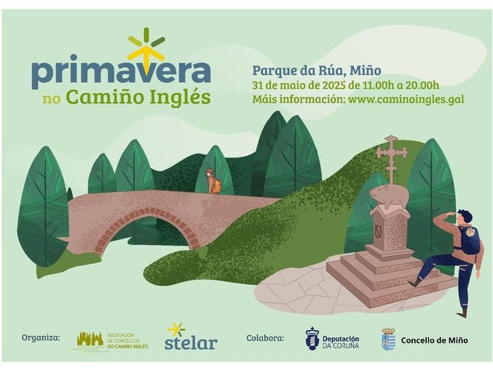 PRIMAVERA NO CAMIÑO INGLÉS