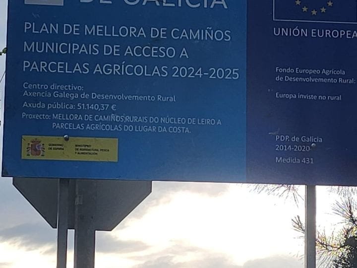 MELLORA DE CAMIÑOS RURAIS