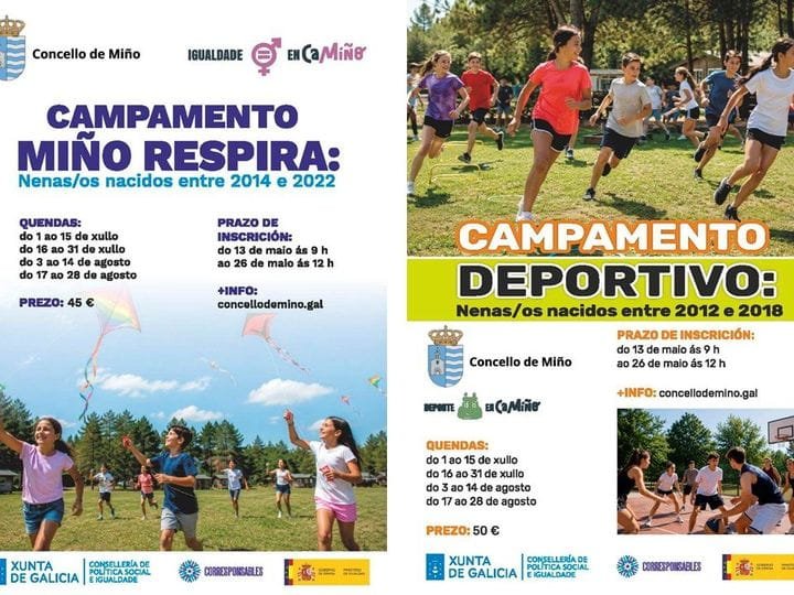 CAMPAMENTOS DE VERANO 2026