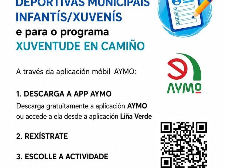 APERTURA DEL PLAZO DE INSCRIPCIÓN PARA ACTIVIDADES DEL CURSO 26-27